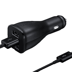 Chargeur de voiture double à chargement rapide (Micro USB) Original