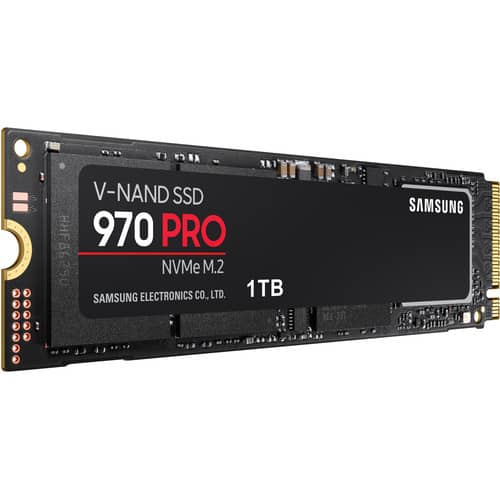 Disque  SSD interne Samsung NVMe Samsung 1 To 970 PRO
