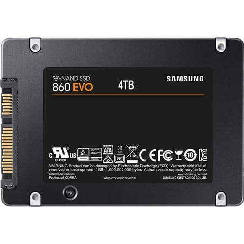 Disque SSD interne Samsung 4 To 860 EVO SATA III 2,5 " – Image 3
