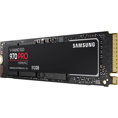 SSD interne Samsung 512 Go 970 PRO NVMe M.2 – Image 3