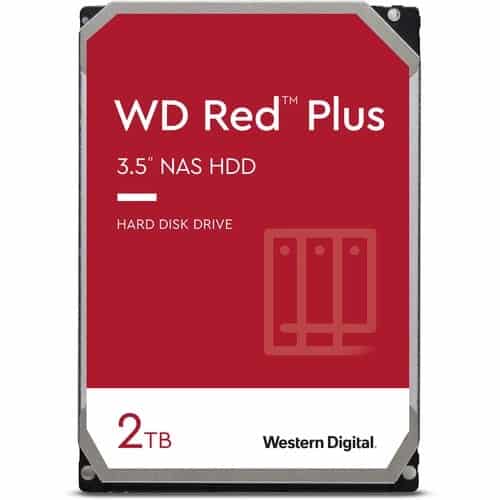 WD 2 To Rouge 5400 tr / min SATA III 3.5 "Kit de vente au détail de disque dur interne NAS