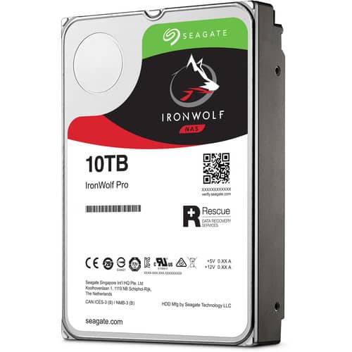 Seagate 10 To IronWolf Pro 7200 rpm SATA III 3.5 "Internal NAS HDD (Retail) – Image 3