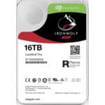 Seagate 16 To IronWolf Pro 7200 rpm SATA III 3.5 "Internal NAS HDD (Retail)