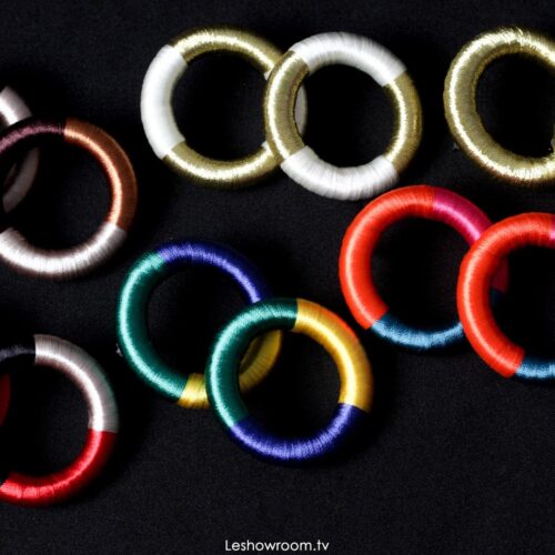 Boucles d'oreilles ronds