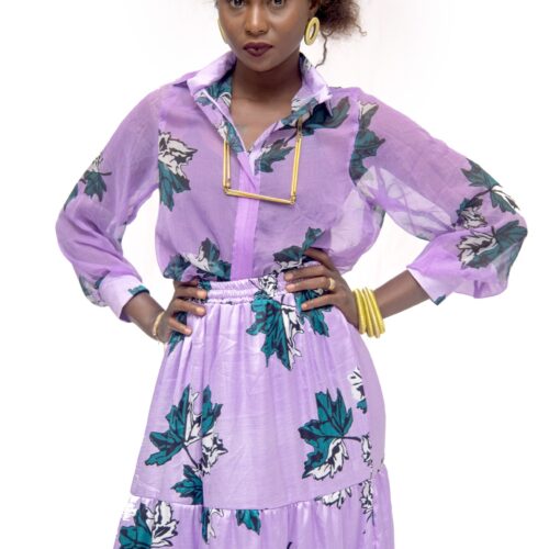 Ensemble Lala Jupe paysanne et chemisier