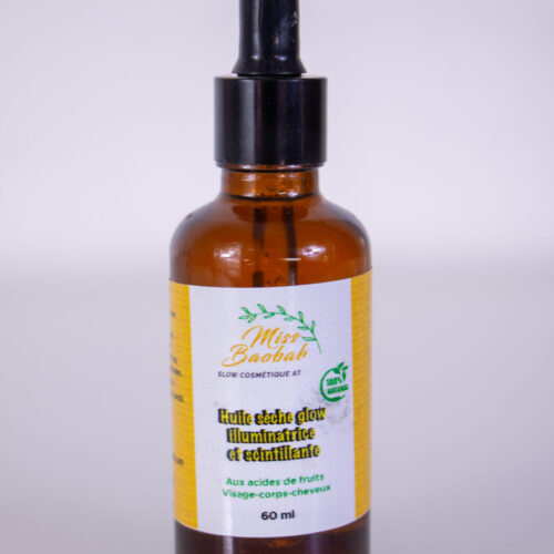 Huile sèche glow illuminatrice Miss Baobab