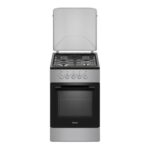 Cuisinière à gaz HAIER 4 feux 50x50 Noir HCR1040 EGB