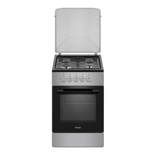 Cuisinière à gaz HAIER 4 feux 50x50 Noir HCR1040 EGB