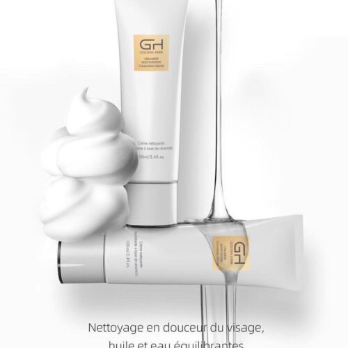 Crème Nettoyante Hydratante à Base de Céramides Golden Herb