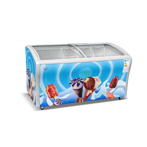 CONGELATEUR HORIZONTAL VITRINE ASTECH FH600V 600L