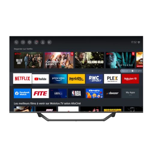 TELEVISEUR HAIER 75* QLED GOOGLE TV H75S80EUX