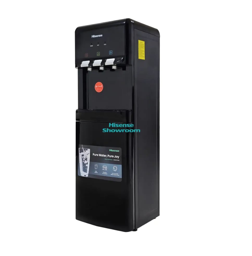 FONTAINE HISENSE AVEC FRIGO NOIR H96WDTB3S1R – Image 2