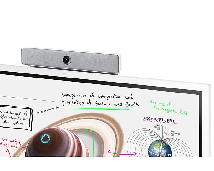 TELEVISEUR SAMSUNG 85" SMART TACTN INTERACTIF LH85WMBWBGCXEN – Image 3